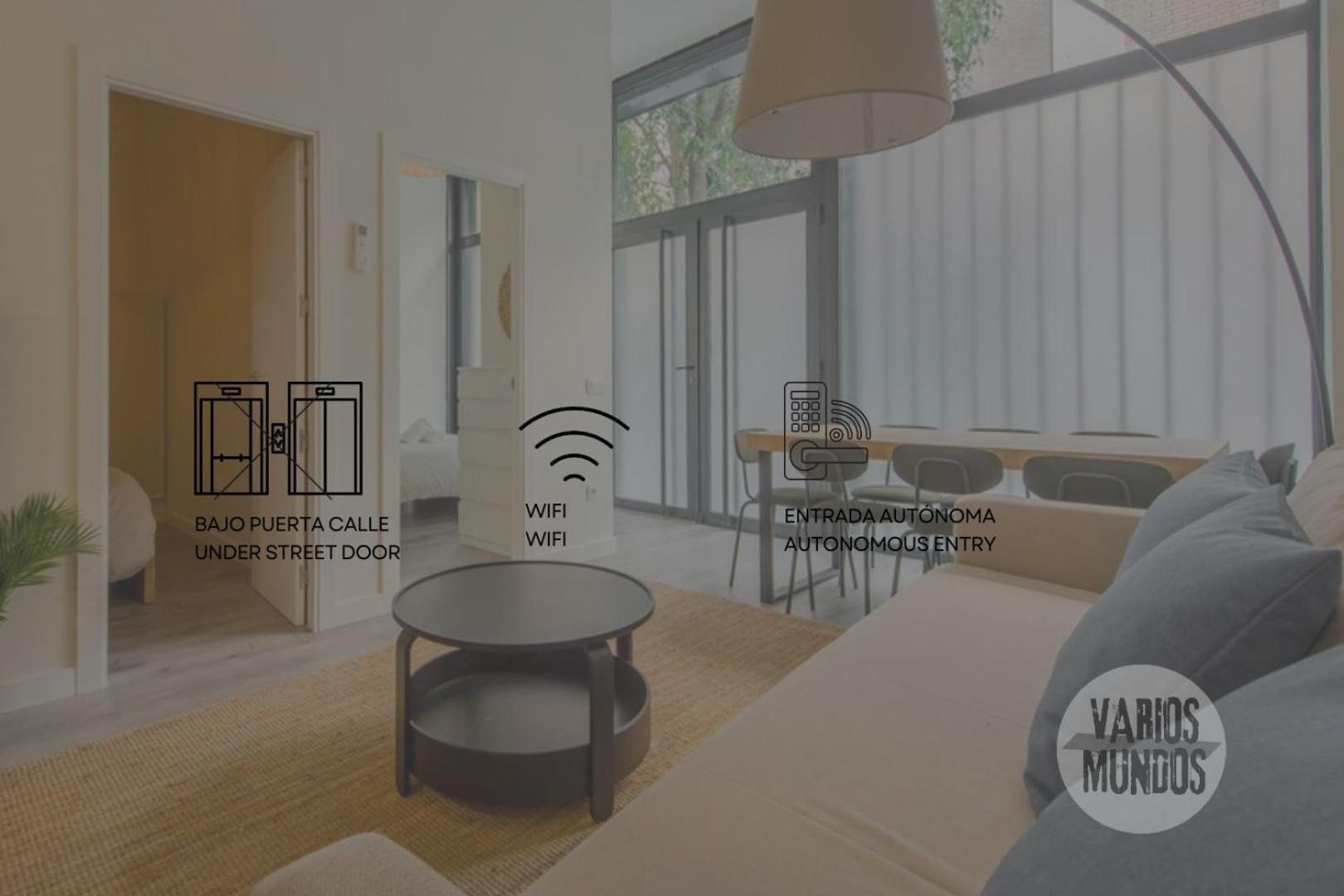 Central&Modern Apt 4Hab Para 9P En La Latina Мадрид Экстерьер фото